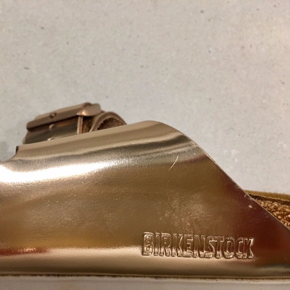 Birkenstock Arizona Metallic Sandal 41 N - Picture 4 of 8
